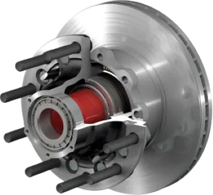 Conmet Iron PreSet Hub/Rotor TN Trailer Hub 469778 