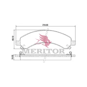 Meritor Disc Pad Set 888548 