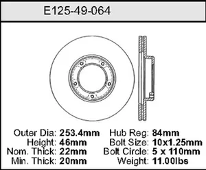 Bendix ROTOR 449520 