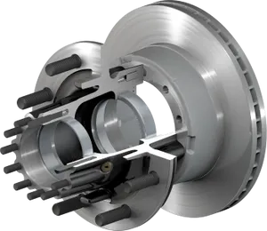 Conmet Iron Conventional Hub/Rotor L Drive Hub HP8 465096 