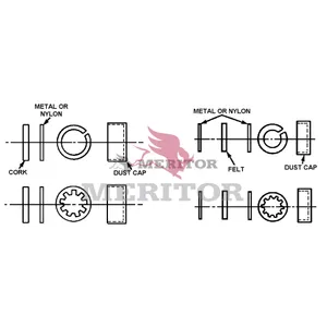 Meritor Dust Cap Grp 759666 