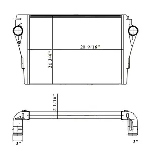 Platinum HD Charge Air Cooler 248632 