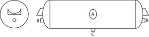 Tectran Tank - Air 222826 
