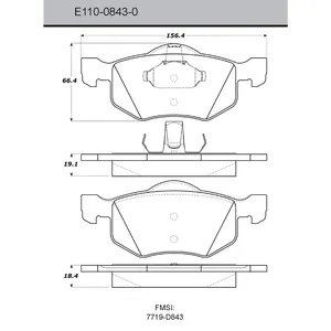 Bendix DISC PAD 449192 