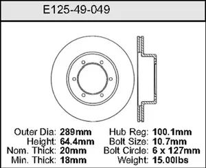 Bendix ROTOR 444666 
