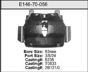 Bendix CALIPER 461168 