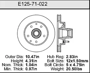 Bendix ROTOR 451070 