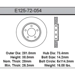 Bendix ROTOR 443408 