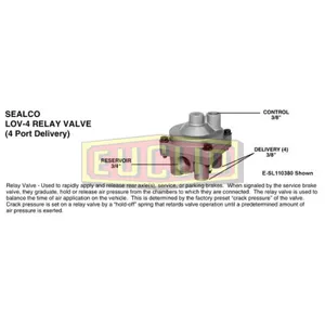 Euclid BRK VALVE 920250 