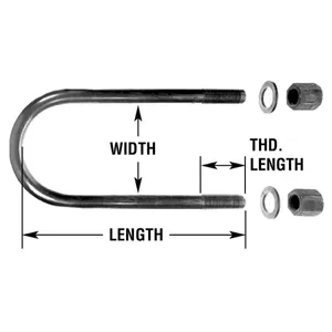 Meritor U-Bolt Assembly 781714 