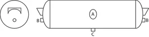 Tectran AIR TANK 359528 