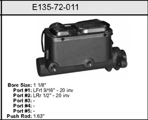 Bendix MASTER CYLINDER 446232 
