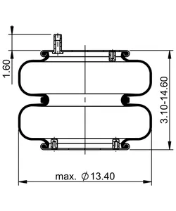 Automann Air Spring 940480 