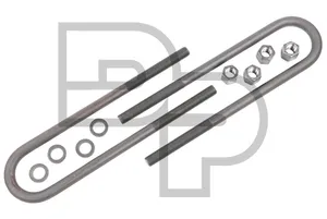 Dayton Single U-Bolt w/Washer & Nuts 211778 
