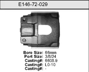 Bendix EXC CALIPER 444374 
