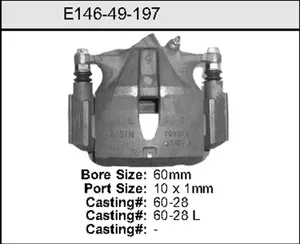 Bendix EXC CALIPER 448996 