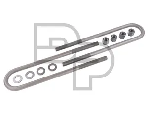 Dayton Single U-Bolt w/Washer & Nuts 212366 