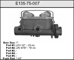 Bendix MASTER CYLINDER 450410 