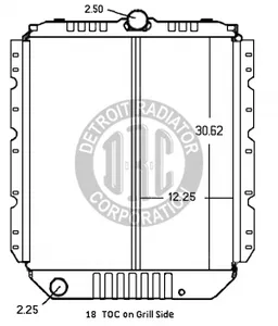 Detroit Radiator International 1150972 