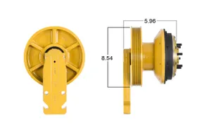 Kit Masters Reman Fan Clutch 961430 