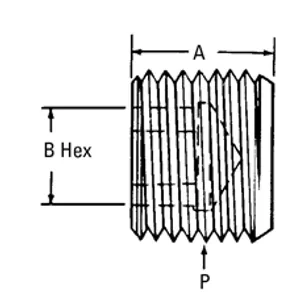 Eaton Pipe Plug  Hex 1175509 