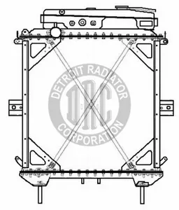 Detroit Radiator Kenworth 928256 