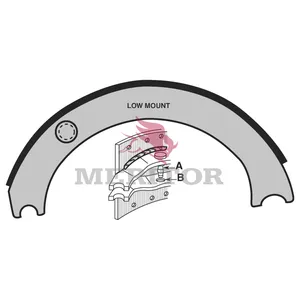 Meritor Reman Shoe 787226 