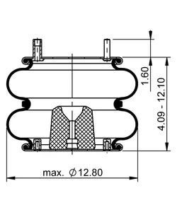 Automann Air Spring Doub 343964 