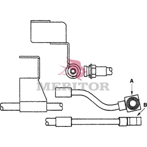 Meritor HYDRAULIC HOSE 775652 
