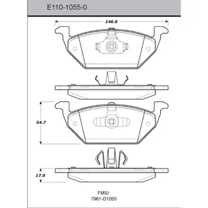 Bendix DISC PAD 460598 
