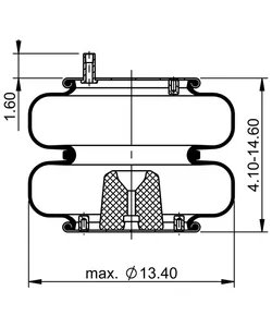 Automann Air Spring Doub 378914 
