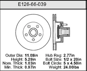 Bendix ROTOR 440474 
