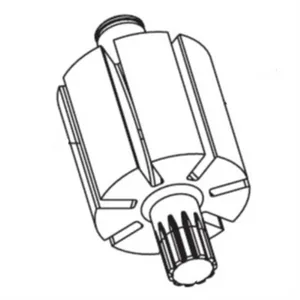 Ingersoll Rand ROTOR FOR 2135T 1252862 