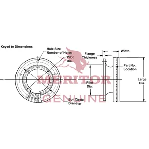 Meritor Rotor-Adb 742912 