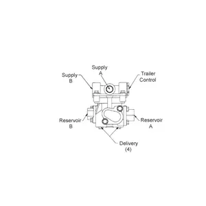 Haldex MULTI FUNCT VAL 674348 