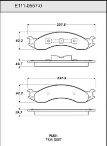 Bendix DISC PAD 446704 