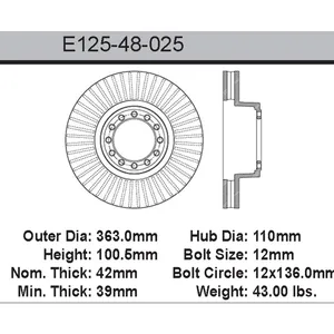 Bendix ROTOR 457638 