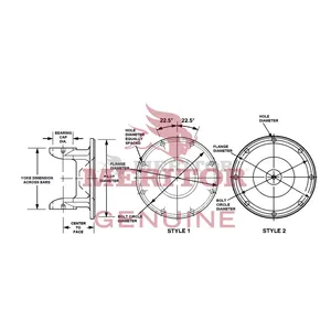 Meritor Flange Yoke 725246 