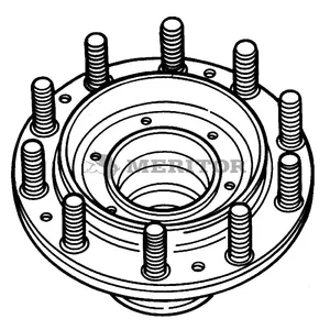 Meritor HUB & STUD ASSEMBLY 767842 