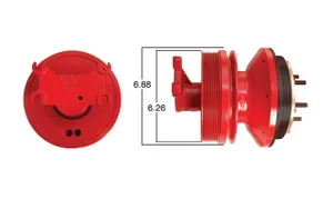 Kit Masters Reman Fan Clutch 966902 