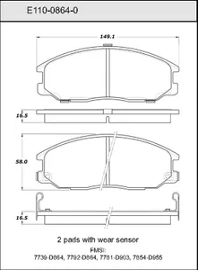 Bendix DISC PAD 449178 