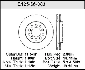 Bendix ROTOR 451034 