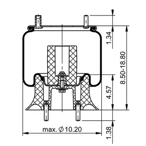 ContiTech Air Spring / 9539 6856760 