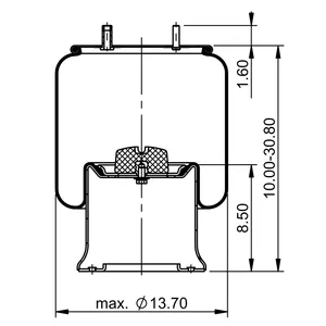 ContiTech Air Spring / 9929 6854634 