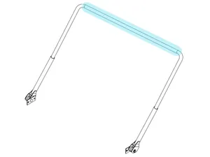 Donovan REAR CROSS BAR 304446 