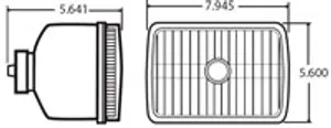 Truck-Lite Headlamp 2663612 