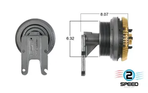 Kit Masters Reman Fan Clutch 3022909 