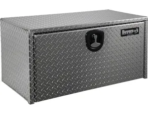 Buyers Products TOOLBOX ALUMINUM 18X18X14 REC DR T HDL 1573856 
