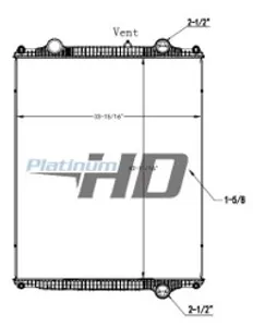 Platinum HD Radiator 3864002 