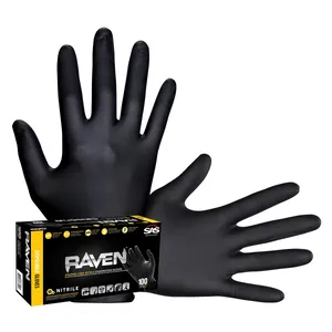 IPC GLOBAL SOLUTIONS Raven  Powder-Free Exam Grade Nitrile - 7... 2668002 